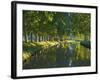 Navigation on Canal du Midi, UNESCO World Heritage Site, Aude, Languedoc Roussillon, France-Tuul-Framed Photographic Print