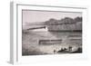 Navigation on Lake Tanganyika, Engraving from Lake Regions of Equatorial Africa-Richard Francis Burton-Framed Giclee Print