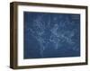 Navigator - World Map-The Vintage Collection-Framed Giclee Print