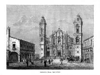 Havana Cathedral, Cuba, 19th Century-Navlet-Framed Giclee Print