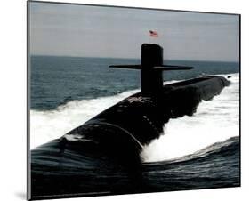 Navy Ballistic Missile Submarine Art Print Poster-null-Mounted Poster