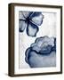 Navy Blooms 1-Kimberly Allen-Framed Art Print