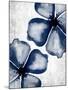 Navy Blooms 2-Kimberly Allen-Mounted Art Print