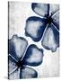 Navy Blooms 2-Kimberly Allen-Stretched Canvas