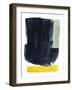 Navy Blue Field II-Victoria Barnes-Framed Art Print