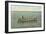 Navy Boat Drill Off Newport-null-Framed Art Print