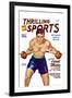 Navy Boxer-null-Framed Art Print