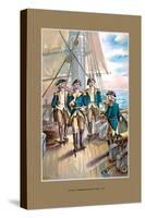 Navy Commander-Werner-Stretched Canvas