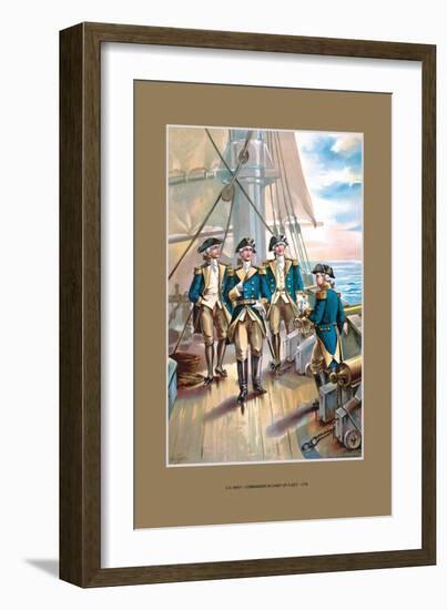 Navy Commander-Werner-Framed Art Print