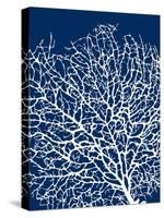 Navy Coral I-Sabine Berg-Stretched Canvas