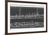 Navy Cruiser Blueprint-Ethan Harper-Framed Art Print