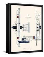 Navy-Curtiss Nc-4-John T. McCoy Jr.-Framed Stretched Canvas