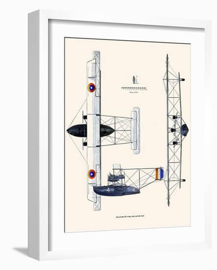 Navy-Curtiss Nc-4-John T. McCoy Jr.-Framed Art Print