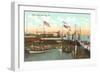 Navy Docks, Key West, Florida-null-Framed Art Print