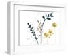 Navy Garden Inspiration VI-June Vess-Framed Art Print