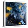 Navy Gold Abstract-Urban Epiphany-Stretched Canvas