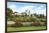 Navy Hospital, Balboa Park, San Diego, California-null-Framed Art Print