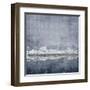 Navy Hue 1-Denise Brown-Framed Art Print