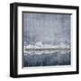 Navy Hue 1-Denise Brown-Framed Art Print