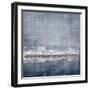 Navy Hue 1-Denise Brown-Framed Art Print