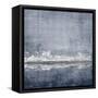 Navy Hue 1-Denise Brown-Framed Stretched Canvas