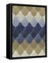 Navy Motif I-Chariklia Zarris-Framed Stretched Canvas