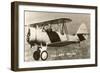 Navy N3N Trainer Biplane-null-Framed Art Print