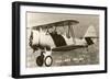 Navy N3N Trainer Biplane-null-Framed Art Print