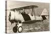 Navy N3N Trainer Biplane-null-Stretched Canvas