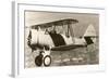 Navy N3N Trainer Biplane-null-Framed Art Print