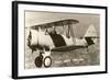 Navy N3N Trainer Biplane-null-Framed Art Print