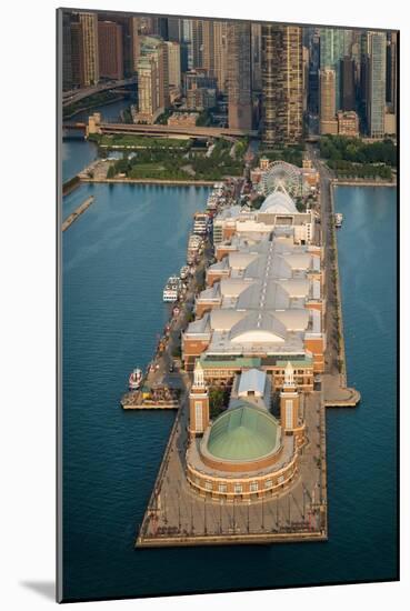 Navy Pier Aloft-Steve Gadomski-Mounted Photographic Print