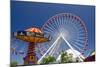 Navy Pier Along the Shores of Lake Michigan, Chicago, Illinois-Cindy Miller Hopkins-Mounted Photographic Print