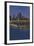 Navy Pier and Chicago Skyline - NO TEXT-Lantern Press-Framed Art Print