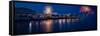 Navy Pier Fireworks Chicago I L-Steve Gadomski-Framed Stretched Canvas