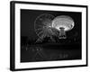 Navy Pier Nights Chicago BW-Steve Gadomski-Framed Photographic Print