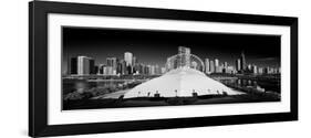 Navy Pier Wheel BW-Steve Gadomski-Framed Photographic Print