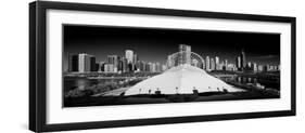 Navy Pier Wheel BW-Steve Gadomski-Framed Photographic Print