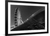 Navy Pier Wheel Chicago B W-Steve Gadomski-Framed Photographic Print
