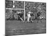 Navy Quaterback, George Welsh, Running, Grim-Faced, During Army-Navy Game-John Dominis-Mounted Photographic Print