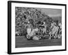 Navy Quaterback, George Welsh, Trying to Recover from Being Tackled, During Army-Navy Game-John Dominis-Framed Photographic Print