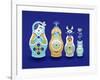 Navy Russian Dolls-Cat Coquillette-Framed Giclee Print