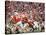 Navy's Quarterback Roger Staubach in Action Vs. Texas U-George Silk-Stretched Canvas