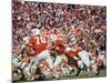 Navy's Quarterback Roger Staubach in Action Vs. Texas U-George Silk-Mounted Premium Photographic Print