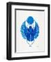 Navy Scarab-Cat Coquillette-Framed Art Print