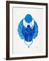 Navy Scarab-Cat Coquillette-Framed Art Print