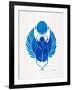 Navy Scarab-Cat Coquillette-Framed Art Print