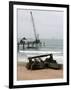 Navy Seabees Dismantling an Elevated Causeway Modular-Stocktrek Images-Framed Photographic Print