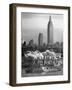 Navy Ship Sailing Through the Harbor During the Navy Day Parade-William C^ Shrout-Framed Photographic Print