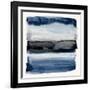 Navy Sky II-null-Framed Art Print